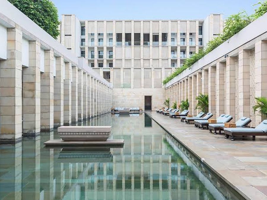 The Lodhi hotel pool, Lodhi Road, New Delhi
